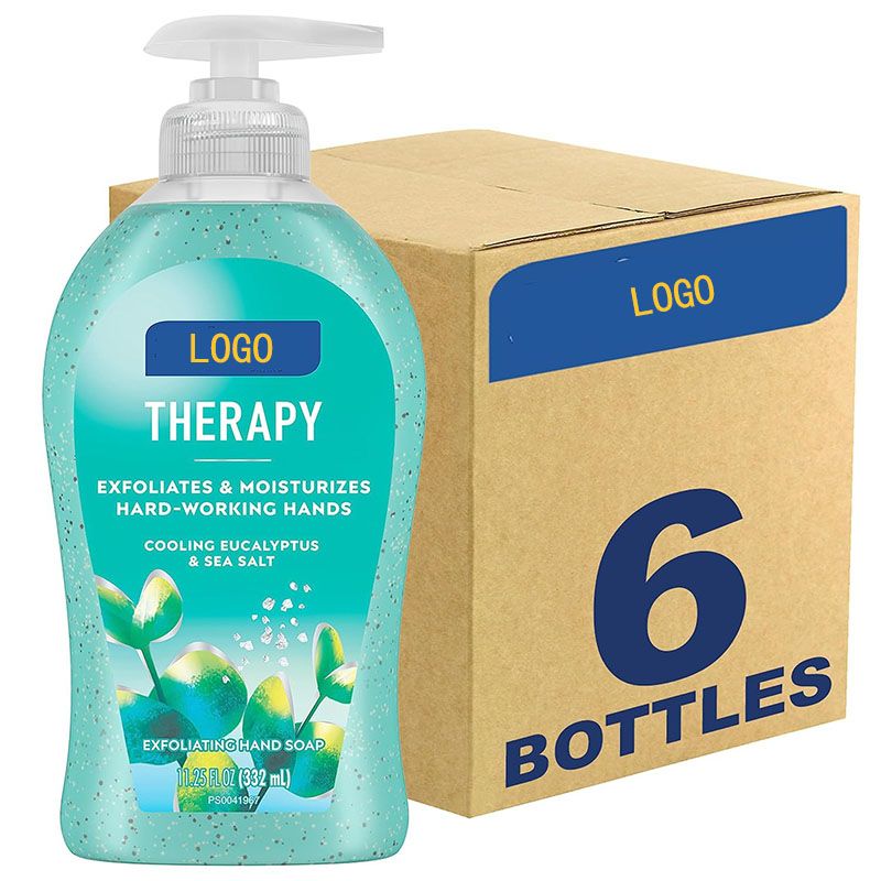 Exfoliating Liquid Soap with Sea Salt