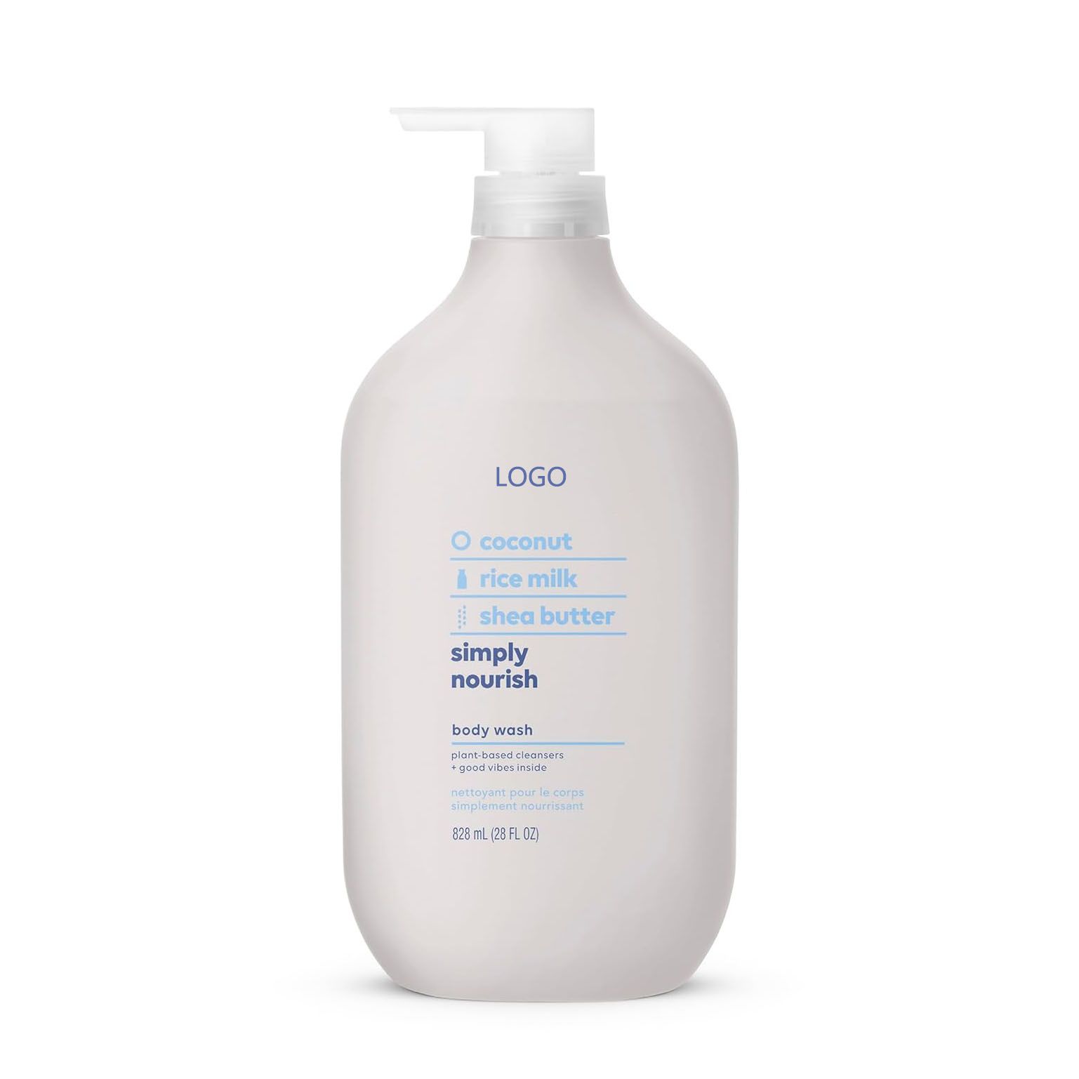 Coconut, Shea Butter & Rice Body Wash