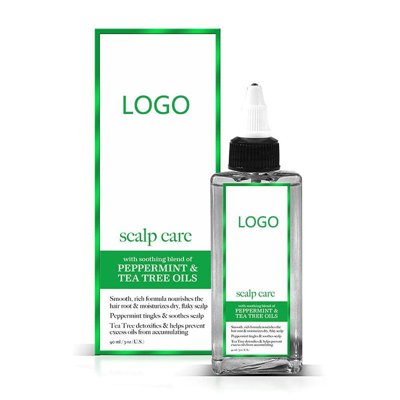 Peppermint & Tea Tree Oil Hair Scalp Treatment