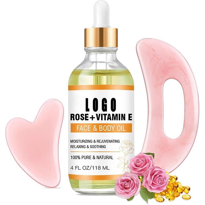 Anti-Aging Rosehip & Vitamin E Massage Oil