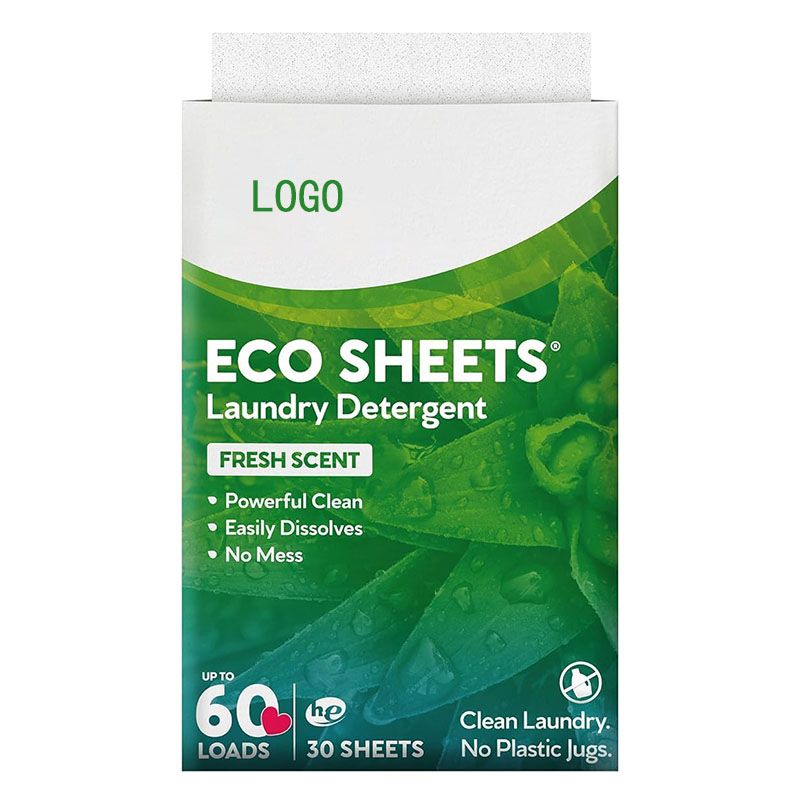 Eco-Friendly Detergent Sheets